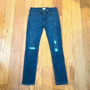 Hudson Jeans Blue Straight Leg Denim
